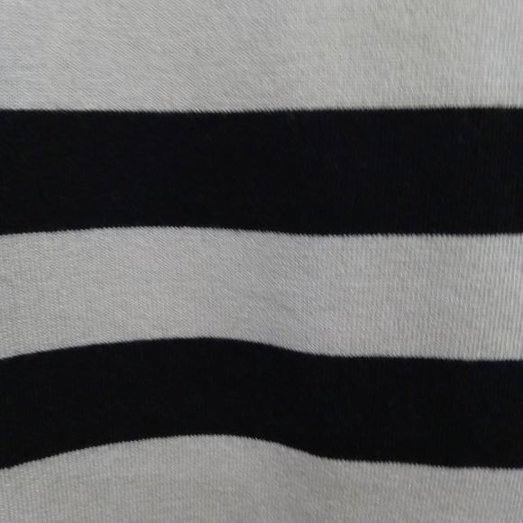NEW! International Concepts Black & White Striped Tunic Sweater Cowl Sz Sm NWT - Picture 4 of 5